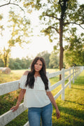 Off-Shoulder Tiered Ruffle Top